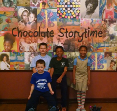 1st of the year Chocolate Storytime